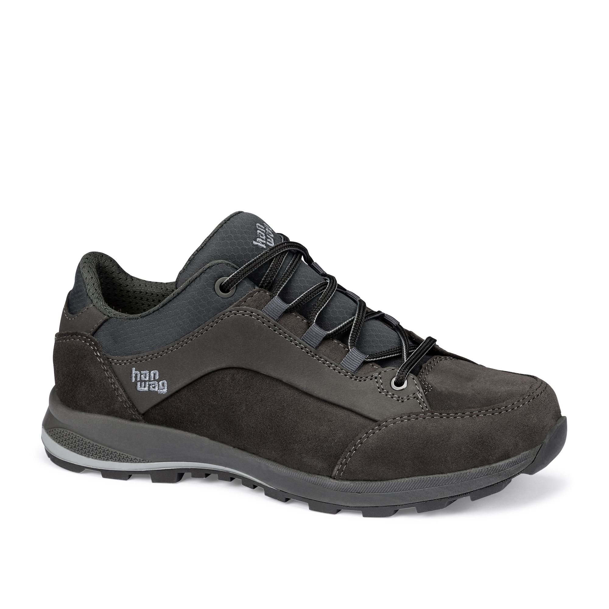 Hanwag Women's Banks Low LL Hiking Shoes Deep Grey/Deep Grey RUIWQ5487